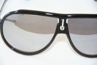 Turbo Aviator Sonnenbrille Pilotenbrille Retro schwarz silber