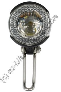 30 Lux B&M Lumotec Lyt T senso plus LED Scheinwerfer mit Licht 24
