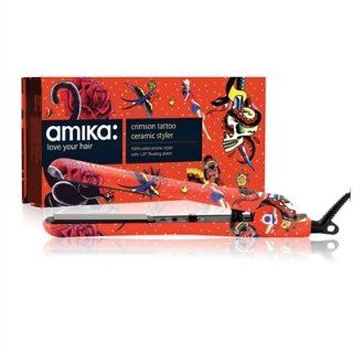 amika rot tattoo Haarglätter Mit Keramikplatten (3.8cm) von amika