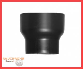Rauchrohr Ofenrohr Kamin Ofen Rohr Erweiterung 150mm  180mm schwarz