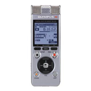 Olympus DM 650 Diktiergerät (4GB, Micro SD Kartenslot, USB, Podcast