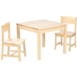 KidKraft 21221   Aspen Tisch mit 2 Stühlen   natur Küche