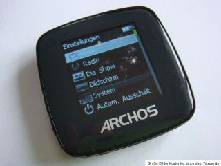 Archos Vision A14VG+4GB+ Player+digitaler Medienplayer+Radio+Foto