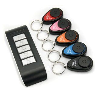 Funk Schlüssel Finder Schlüsselfinder Key finder Set mit 5 Anhänger