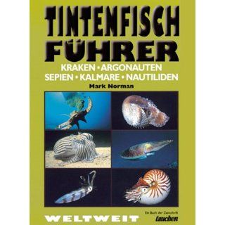 Tintenfisch Führer. Kraken, Argonauten, Sepien, Kalmare, Nautiliden