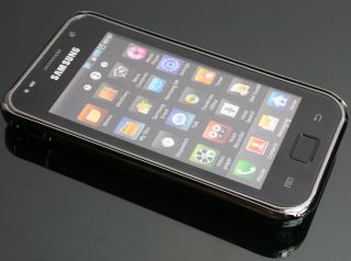 Samsung Galaxy S i9000 Cover Case Hülle Tasche Chrom 1