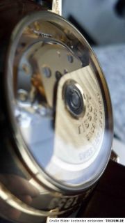 Tissot Gold Herren Armbanduhr Chronograph 7750 Gold 750er 18k