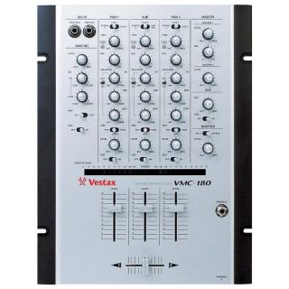 Vestax VMC 180  3 Kanal DJ Mischpult Mixer  NEU