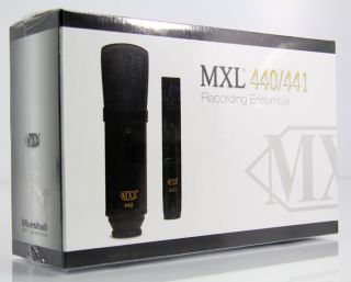 Marshall MXL 440/441 Recording Ensemble Studio Mikrofone Set (c187