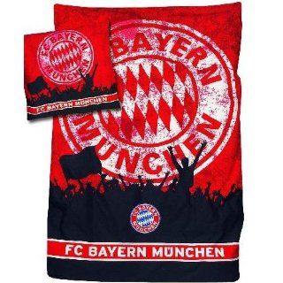 FC Bayern München Bettwäsche Fans Biber Sport
