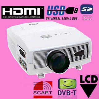 HOME THEATER HD lcd PROJEKTOR USB beamer DVB T 1080p