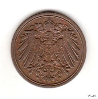 Pfennig Deutsches Reich Kaiserreich 1894 A