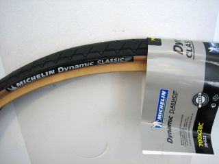 Michelin Dynamic / Fixi Reifen beige / schwarz 700x 28C + 25C + 23C