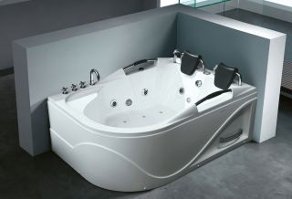 Massage  Whirlpool, Badewanne für 2 mit Massagefunktion, 180x122cm