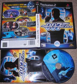 007 Agent Under Fire   James Bond   Playstation PS2 + (PS3 But Only