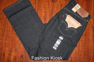 LEVIS 501 Original CLEAN RIGID Jeans 32 33 34 36 38