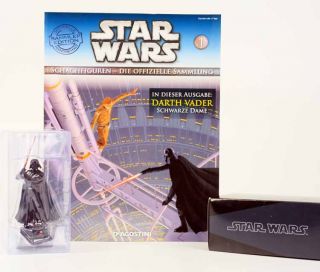 Deagostini Sammelfigur Star Wars Schachfigur Nr 1 Darth Vader mit Heft
