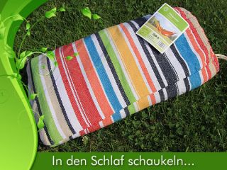 Mehrpersonen Hängematten Garten XXL Deluxe 210 x 150 cm 200 kg neu