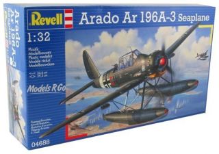 Revell 4688 WWII German Arado Ar196 A 3 Seaplane 1 32 Scale Plastic