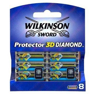 Wilkinson 136 Protector 3D Diamond Klingen, 8er Drogerie