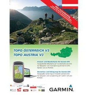 Garmin Topo Österreich V3 Freizeit und Wanderkarte für GPS Geräte
