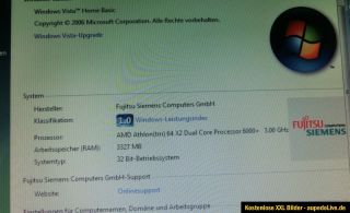 Fujitsu Siemens Scaleo P PC AMD Athlon 64 x2 Dual Core 250GB