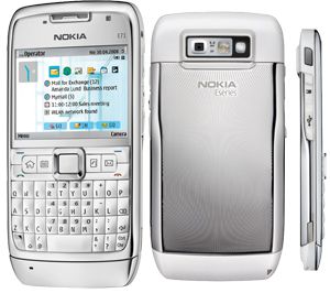 Nokia E71 black Smartphone Elektronik
