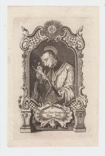 Hl. Aloisius von Gonzaga St. Aloysius Gonzaga San Luigi Gonzaga 18.Jh