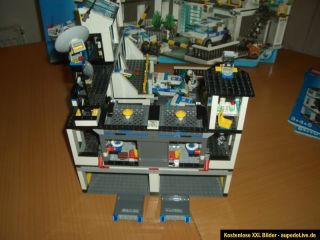 Lego City 7744 Polizeistation mit Bauanleitung und Karton