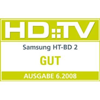Samsung HT BD 2 Heimkino System 7.1 mit HDMI Anschluss und Blu ray