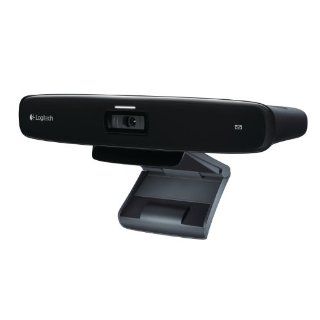 Logitech TV Cam HD für Skype schwarz Elektronik