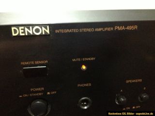 DENON PMA 495R Integrated stereo amplifier vollfunktionsfähig top