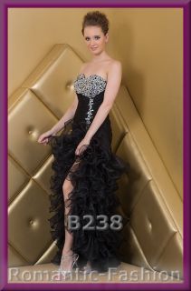 Größe 38 Luxus Ballkleid Cocktailkleid Abendkleid in Schwarz+NEU