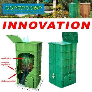 Supercomp Kunststoff SC PP Schnell Komposter / Kompostierer mit