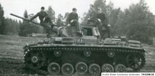 Foto 8 Panzer III Ausf. J lang oder Tiger 10 x 6,9cm 100% original