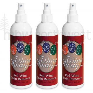 WINE AWAY RED WINE NATURAL STAIN REMOVER 3 PACK, 12 oz