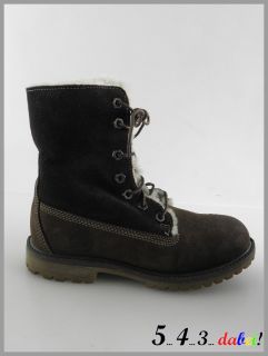TIMBERLAND Damen Schuhe Boots Winterstiefel Stiefel dunkelbraun Gr. 36