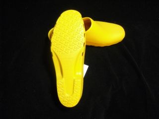 PLOGS OP Schuhe Gartenschuhe Clogs Gr. 45 in gelb