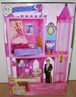 Barbie Traumschloss W5538 Prinzessinnen Akademie Schloss mit Möbeln