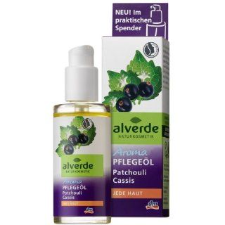 Alverde Aroma Pflegeöl Patchouli Cassis, 2er Pack (2 x 100 ml