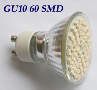 GU10 60 SMD LED Strahler Spot Lampe Birne Warmweiß 230V