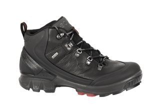 Ecco Biom Hike 1.3 Schuhe Boots in schwarz mit Yak Leder und Gore Tex
