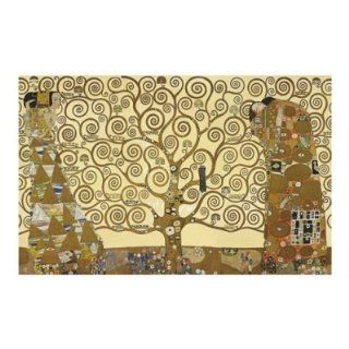 Leinwandbild Der Baum des Lebens von Gustav Klimt, 90 x 57.50cm
