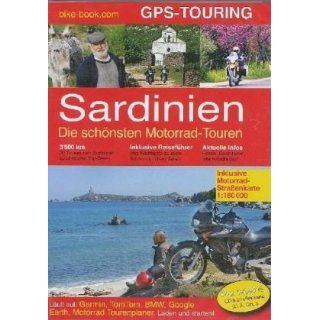 Sardinien GPS Touren. CD mit Straßenkarte 1  180 000 