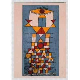Bild mit Rahmen Paul Klee, Bauhaus, 69 x 100   Aluminium Basic M