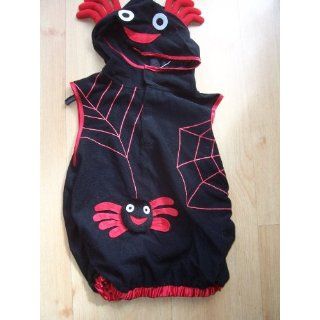 Neu Fasching Halloween Spinne Kostüm gr 98 110 Spielzeug