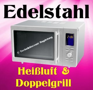 Mikrowelle NEU159,99 € EDELSTAHL 4in1 + Pizza Automatik Microwelle
