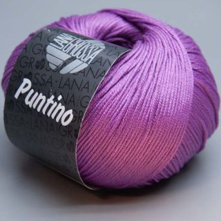 Lana Grossa Puntino 018 purple 50g Wolle