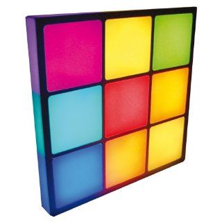 cm (9 Feldern), designschönes Panel mit RGB Farbwechsel und 192 LEDs