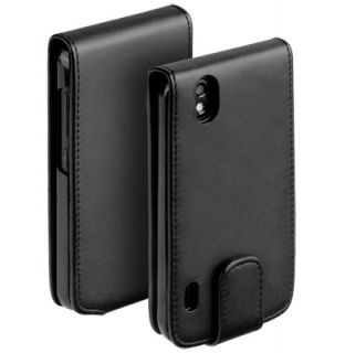 New Flip Style Case Tasche Etui f LG P970 Optimus Black